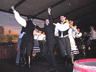 Michaela in der Tanztruppe