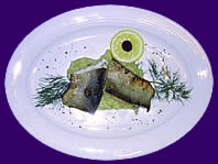 Bärlauchrisotto mit Saiblingfillet
